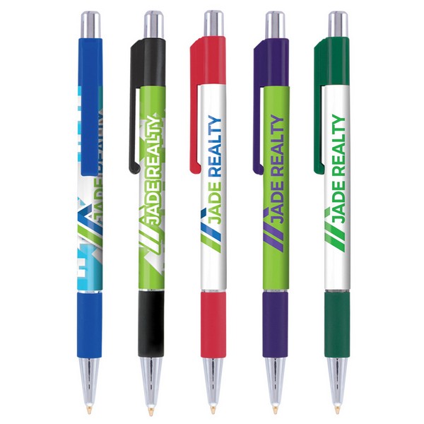 SGS0227 Colorama Grip Pen With Full Color Custo...